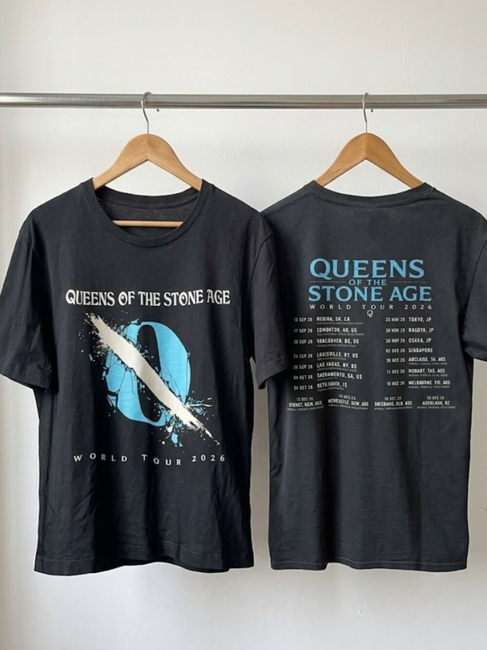 Queens of the Stone Age World Tour 2026 T-Shirt Reprint